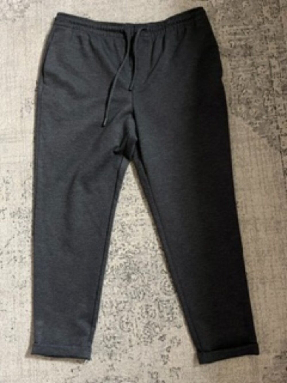 🧡3/$15 Zara Dark Gray Joggers Tapered Leg XL